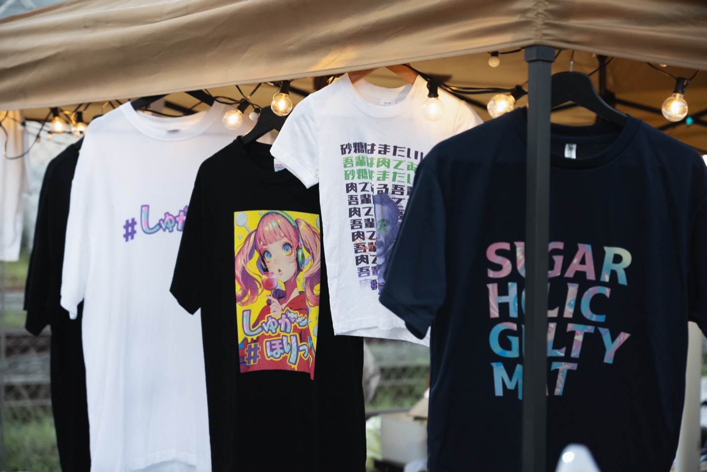 2025 しゅがミト グッズTシャツ展示