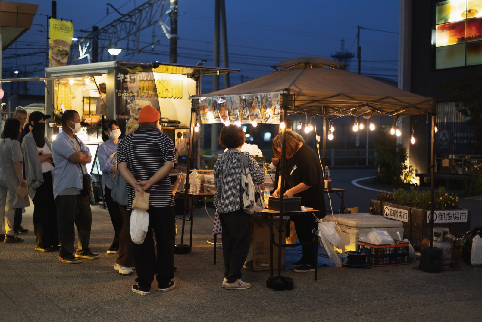 2025 しゅがミト 夜の出店ブース